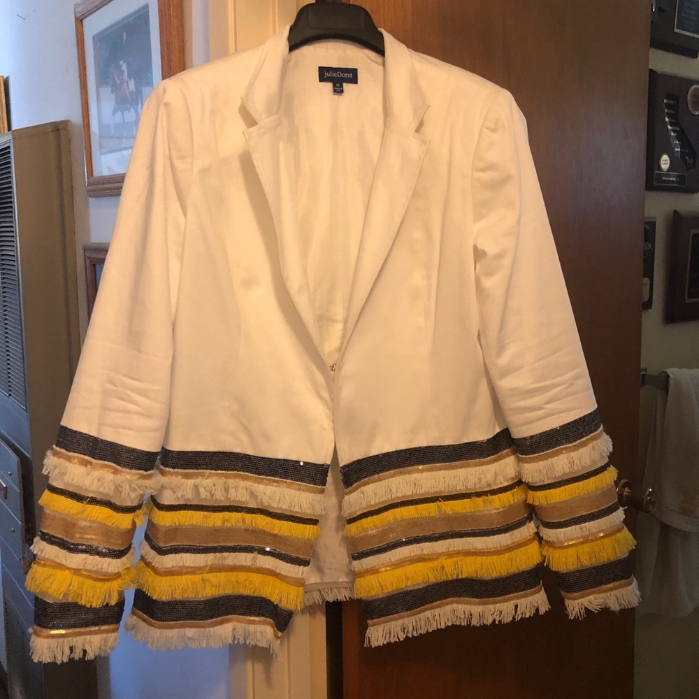 Julie Dorst Long-Sleeve Dress Jacket. Size 12.